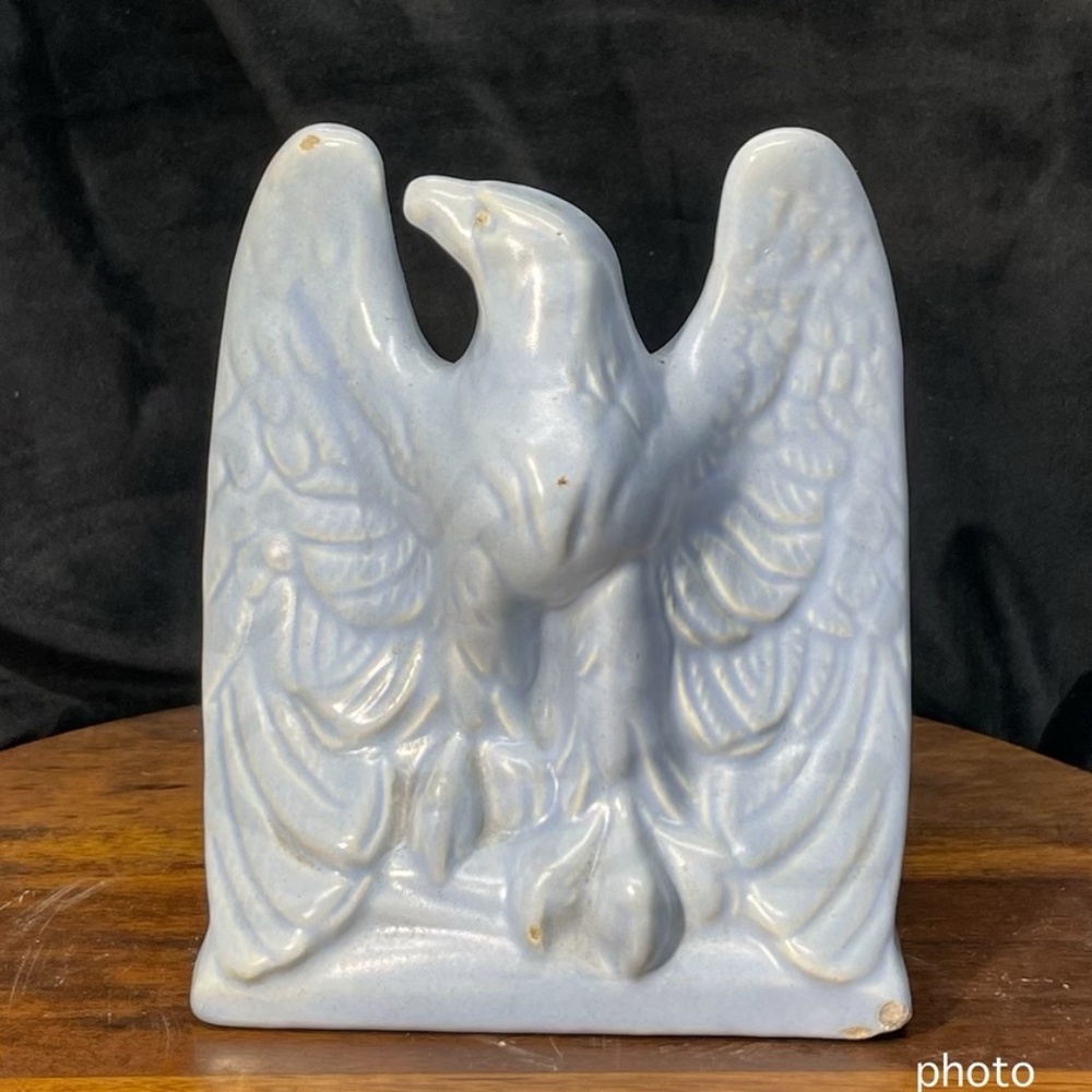 Royal Haeger Eagle Planter Blue Matte 1940’s